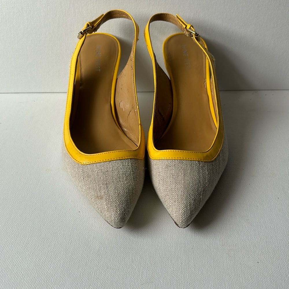 Nine West size 7 heels. So cute!